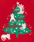 Toddler Christmas Tree Long-Sleeve Graphic Tee 4T