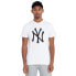 Men’s Short Sleeve T-Shirt New Era NOS MLB NEYYAN 60416755 White