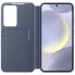 Фото #3 товара Oryginalne etui pokrowiec do Samsung Galaxy S24 kieszeń na kartę Smart View Wallet fioletowe