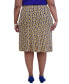 ფოტო #2 პროდუქტის Women's Printed Ity Pull-On A-Line Skirt