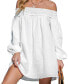Фото #1 товара Women's Bare Bliss Off-Shoulder Cover-Up