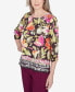 ფოტო #4 პროდუქტის Classic Bold Floral Geometric Border Top