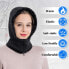 Фото #3 товара TAGVO Warm Balaclava Knitted Hats, Soft Elastic Neck Warmer Scarf Hat, Thick Polar Face Mask, Knitted Hat, Windproof Running Skiing Flexible Hats for Women Men