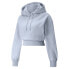 Фото #3 товара Puma Classics Crop Hoodie Fl Womens Size XL Casual Outerwear 533511-21