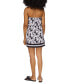 Фото #2 товара Women's Printed Twist-Neck Short Halter Dress