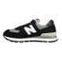 Фото #6 товара New Balance 574 Lace Up Mens Black Sneakers Casual Shoes ML574DZB
