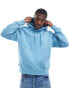 Nike Club graphic back print hoodie in blue