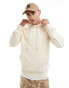 Фото #1 товара Jack & Jones oversized 3d print logo hoodie in off white