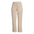 Time and Tru Straight Pants Women's 16 Beige Cotton 28" Inseam Pull-On Solid