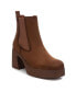 ფოტო #1 პროდუქტის Women's Suede Booties By XTI