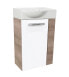 Фото #9 товара Мебель для ванной комнаты FACKELMANN Waschbeckenunterschrank SBC A-Vero в белом цвете