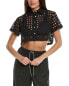 Фото #1 товара Solid & Striped The Cropped Cabana Shirt Women's