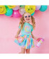 Фото #2 товара Little and Big Girls Tie Dye Tutu Skirt