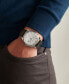 Фото #4 товара Наручные часы Hugo Boss men's Cloud Quartz Chronograph Ionic Plated Black Steel Watch 43mm.