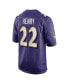 Фото #1 товара Men's Derrick Henry Purple Baltimore Ravens Game Player Jersey