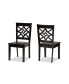 Фото #2 товара Nicolette Modern and Contemporary 2-Piece Finished Wood Dining Chair Set