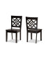 Nicolette Modern and Contemporary 2-Piece Finished Wood Dining Chair Set