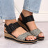 Фото #2 товара Leather wedge sandals Remonte W RKR646