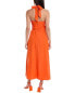 Фото #2 товара Mara Hoffman Paula Linen-Blend Midi Dress Women's