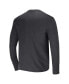 ფოტო #4 პროდუქტის Men's NFL x Darius Rucker Collection by Heathered Charcoal Tennessee Titans Long Sleeve T-shirt