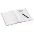 LEITZ Wow 80 Horizontal Ruled Sheets Hardcover Notebook