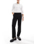 Фото #1 товара ASOS DESIGN straight tuxedo suit trouser in black