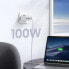 Фото #3 товара Ugreen USB-A+3xUSB-C 100W GaN Tech Fast Wall Charger EU White