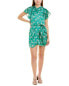 Фото #1 товара Sabina Musayev Emmanuelle Mini Dress Women's Green Os