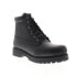 Фото #4 товара Fila Edgewater 12 1SH40061-001 Mens Black Synthetic Lace Up Lace Up Boots