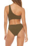 Red Carter 286236 Women's Peri Asymmetrical One-Piece Swimsuit, Size Medium