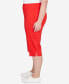 ფოტო #4 პროდუქტის Plus Size Americana Clamdigger Capri Pants