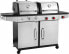 Фото #1 товара YATO GRILL 2W1 GAZ.+WĘGL.STAL NIERDZ. 8,2KW