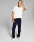Фото #1 товара Men's Straight-Fit Stretch Jeans