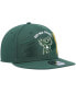 Фото #5 товара Men's Hunter Green Milwaukee Bucks 2021 Nba Finals Champions Tear On The Court 9Fifty Snapback Hat