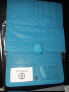 Фото #3 товара Giani Bernini Flap Tri Fold Wallet Blue Silver