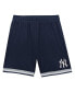 Фото #3 товара Toddler Boys and Girls Navy New York Yankees Field Ball T-shirt and Shorts Set