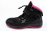 Фото #2 товара Детские треккинговые ботинки 4F [HJZ21-JOBMW251 21S] черные, розовые