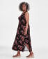 ფოტო #2 პროდუქტის Plus Size Printed Sleeveless Maxi Dress, Created for Macy's