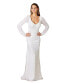 Фото #1 товара Women's Gigi Romantic Long Sleeve Wedding Dress