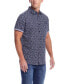 ფოტო #3 პროდუქტის Men's Short Sleeve Cotton Poplin Shirt