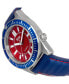 Фото #3 товара Часы REIGN Francis Leather Blue/Red 42mm