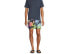 No Boundaries Swim Trunks Shorts Men's Large Black Novelty Polyester Drawstring