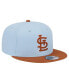 ფოტო #2 პროდუქტის Men's Light Blue St. Louis Cardinals Spring Color Two-Tone 9FIFTY Snapback Hat