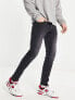 Фото #1 товара Only & Sons slim fit stretch jeans in black wash