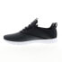 Фото #5 товара Reebok Daystart Mens Black Canvas Lace Up Lifestyle Sneakers Shoes