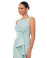 ფოტო #4 პროდუქტის Women's Lace Ruffled Gown