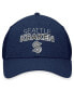 Men's Deep Sea Blue Seattle Kraken Authentic Pro Road Stack Logo Flex Hat