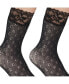 ფოტო #2 პროდუქტის Women's Daisy Fishnet Socks