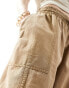 Фото #11 товара ASOS DESIGN baggy pull on trouser in washed sand