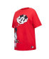 ფოტო #4 პროდუქტის Women's Minnie Mouse Red Mickey Friends True Love Boyfriend T-Shirt